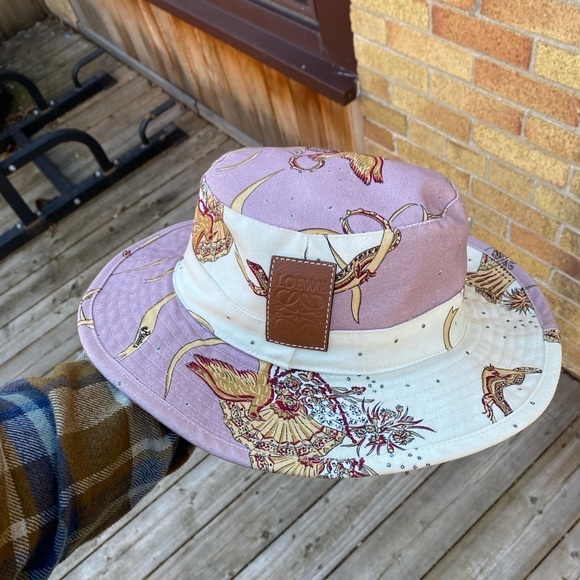 Rare LOEWE X Paula Ibiza Dove Bucket Hat - Picture 15 of 16
